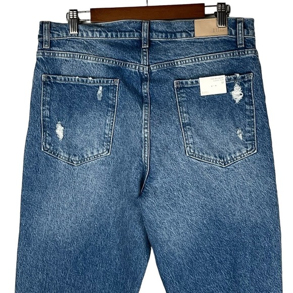 RAILS THE MELROSE CLASSIC SLIM BUTTON FLY JEANS IN ARTIC DISTRESS NWT WOMEN'S 32 - Picture 7 of 16